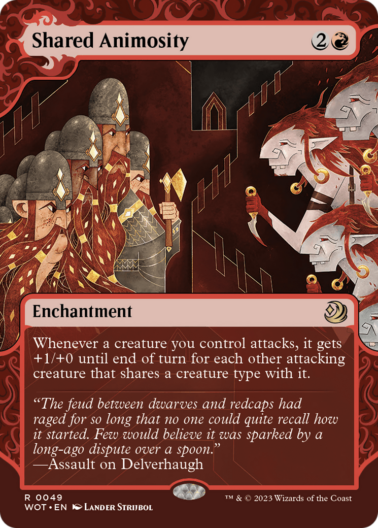 Shared Animosity [Wilds of Eldraine: Enchanting Tales] | Play N Trade Winnipeg