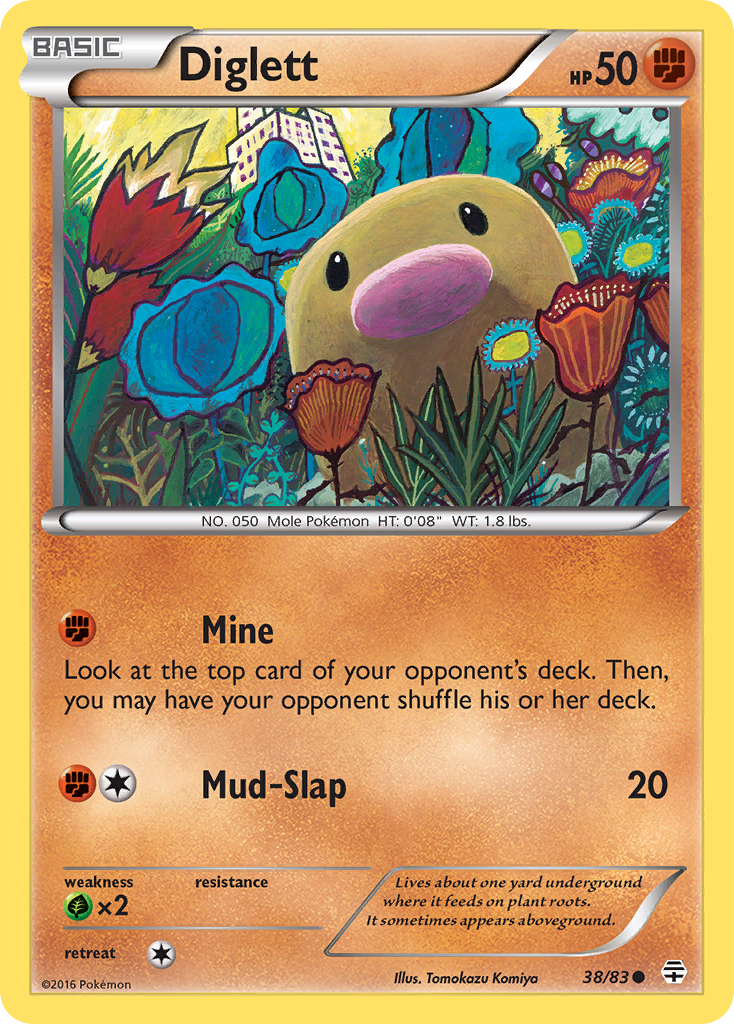 Diglett (38/83) [XY: Generations] | Play N Trade Winnipeg