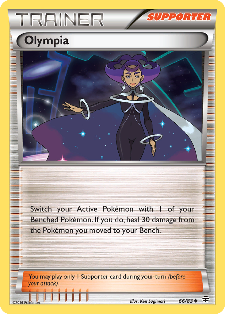 Olympia (66/83) [XY: Generations] | Play N Trade Winnipeg