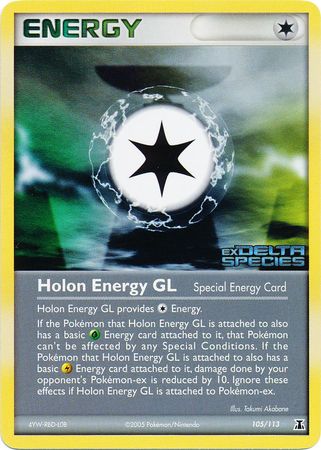 Holon Energy GL (105/113) (Stamped) [EX: Delta Species] | Play N Trade Winnipeg