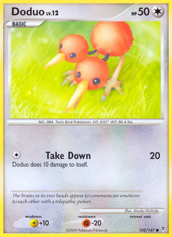 Doduo (102/147) [Platinum: Supreme Victors] | Play N Trade Winnipeg