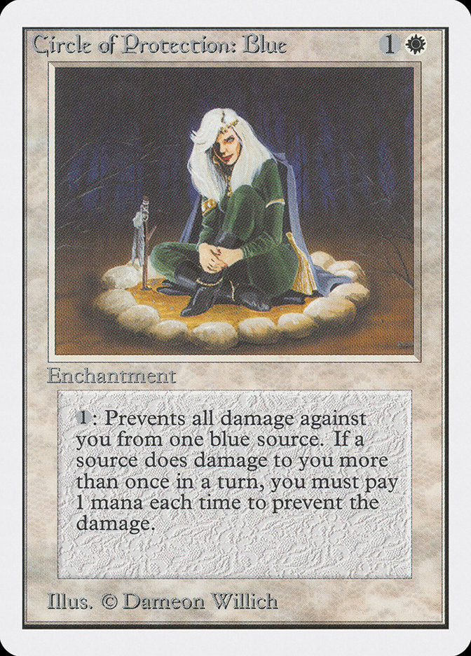 Circle of Protection: Blue [Unlimited Edition] | Play N Trade Winnipeg