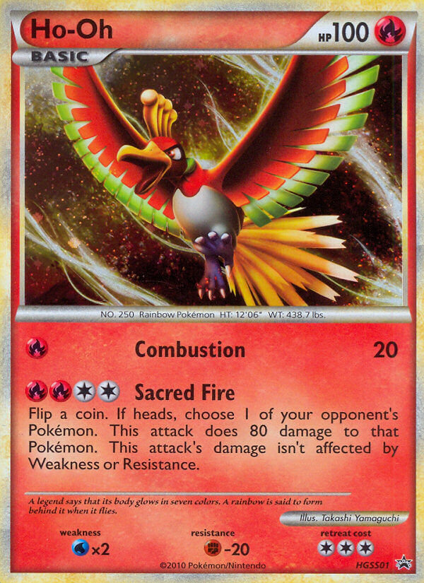 Ho-Oh (HGSS01) [HeartGold & SoulSilver: Black Star Promos] | Play N Trade Winnipeg