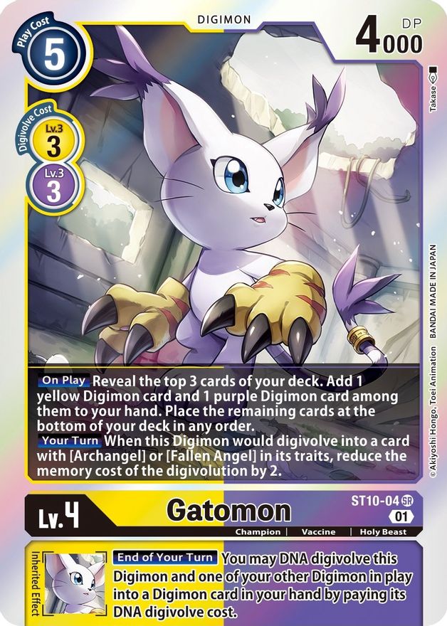 Gatomon [ST10-04] [Starter Deck: Parallel World Tactician] | Play N Trade Winnipeg