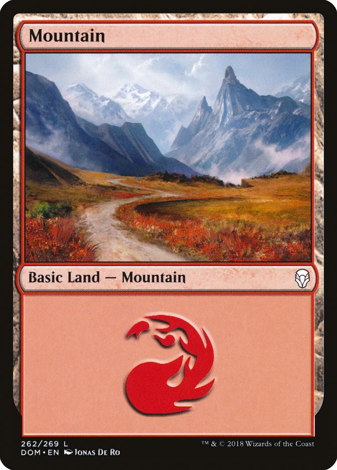 Mountain (262) [Dominaria] | Play N Trade Winnipeg