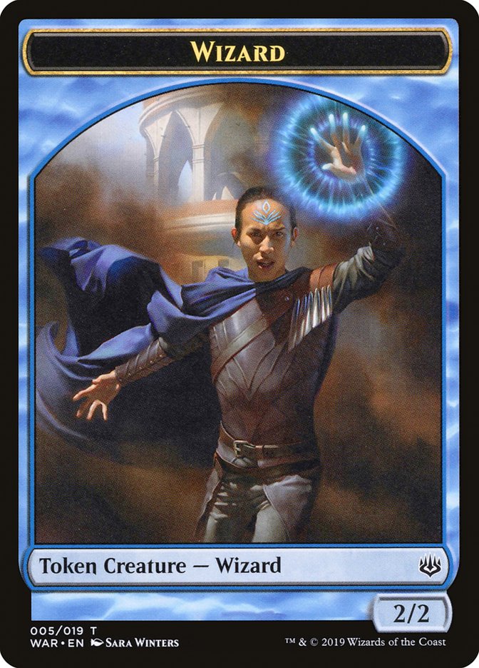 Wizard [War of the Spark Tokens] | Play N Trade Winnipeg