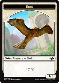 Bird (003) // Construct (017) Double-sided Token [Modern Horizons Tokens] | Play N Trade Winnipeg
