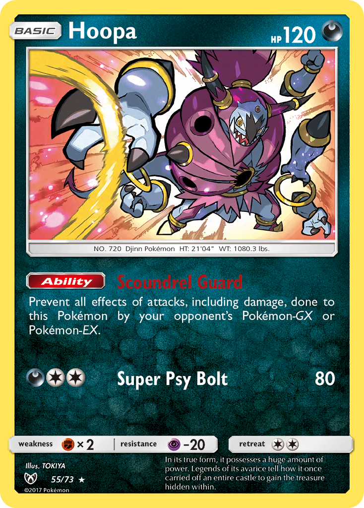 Hoopa (55/73) [Sun & Moon: Shining Legends] | Play N Trade Winnipeg