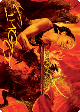 Chef's Kiss Art Card (Gold-Stamped Signature) [Modern Horizons 2 Art Series] | Play N Trade Winnipeg