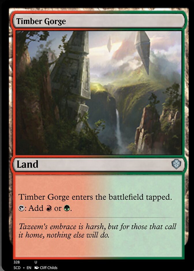 Timber Gorge [Starter Commander Decks] | Play N Trade Winnipeg