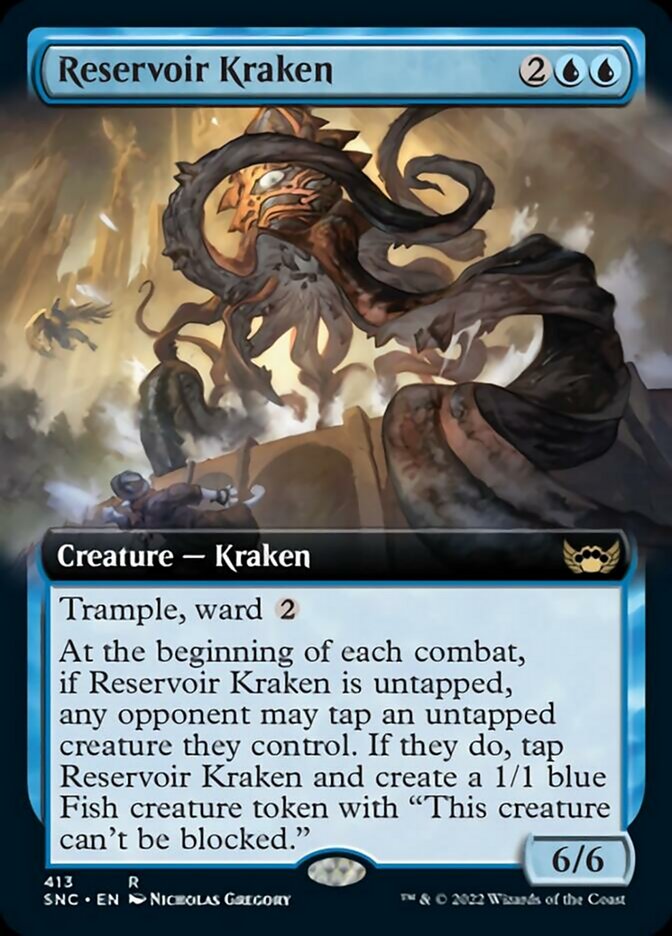Reservoir Kraken (Extended Art) [Streets of New Capenna] | Play N Trade Winnipeg
