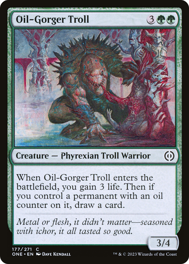 Oil-Gorger Troll [Phyrexia: All Will Be One] | Play N Trade Winnipeg