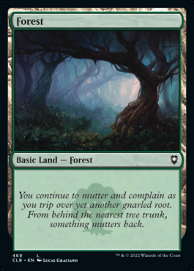 Forest (469) [Commander Legends: Battle for Baldur's Gate] | Play N Trade Winnipeg