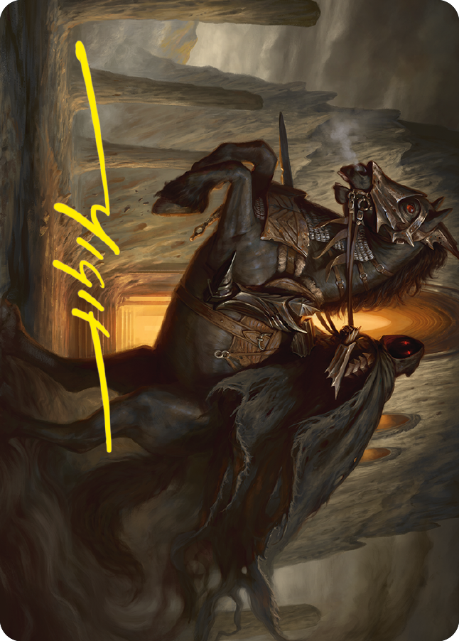 Nazgul Art Card (Gold-Stamped Signature) [The Lord of the Rings: Tales of Middle-earth Art Series] | Play N Trade Winnipeg