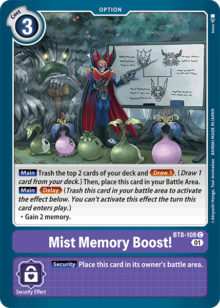 Mist Memory Boost! [BT8-108] [New Awakening] | Play N Trade Winnipeg