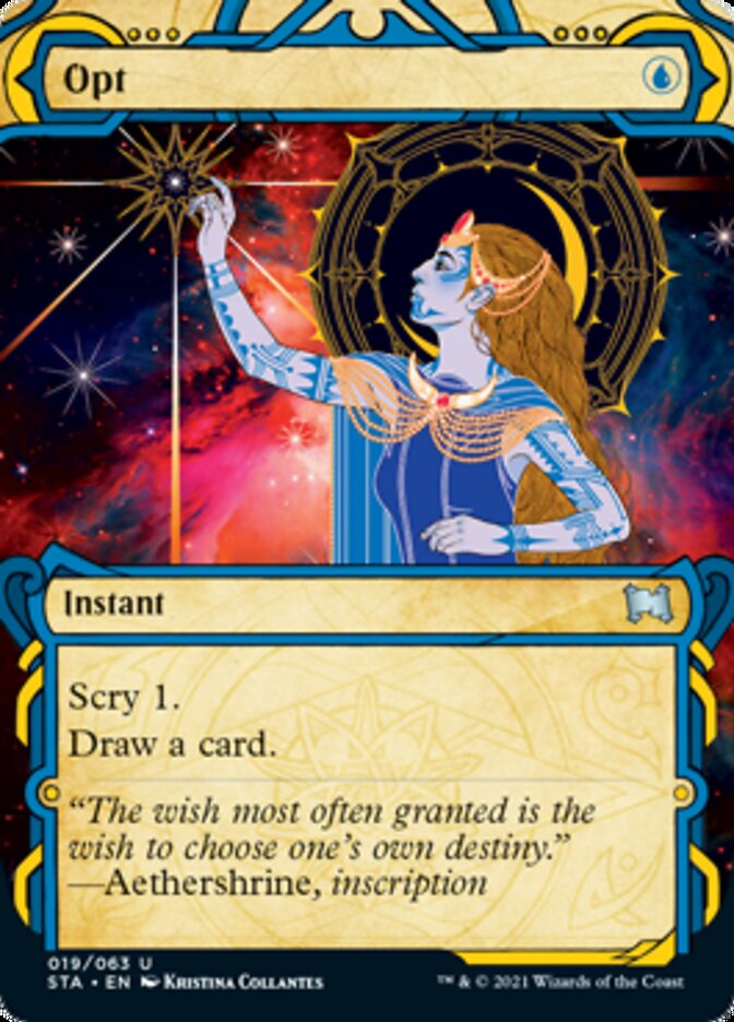 Opt (Etched Foil) [Strixhaven Mystical Archive] | Play N Trade Winnipeg