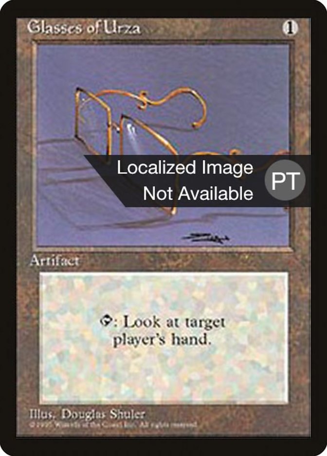 Glasses of Urza [Fourth Edition (Foreign Black Border)] | Play N Trade Winnipeg