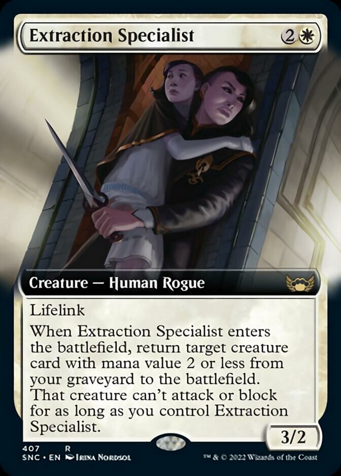 Extraction Specialist (Extended Art) [Streets of New Capenna] | Play N Trade Winnipeg