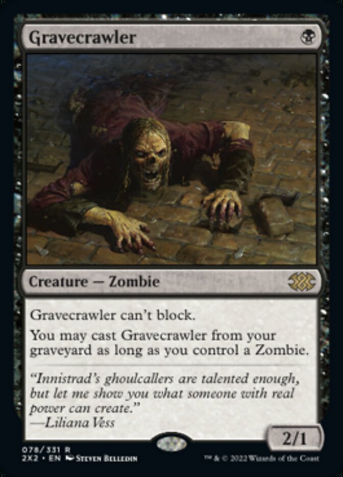 Gravecrawler [Double Masters 2022] | Play N Trade Winnipeg