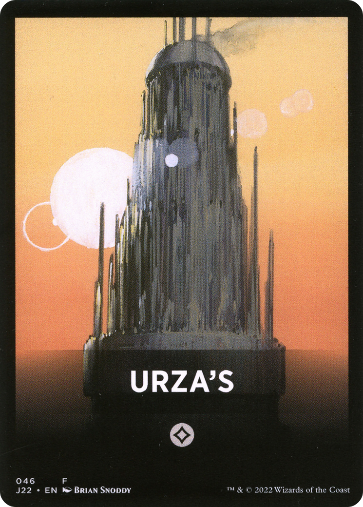 Urza's Theme Card [Jumpstart 2022 Front Cards] | Play N Trade Winnipeg