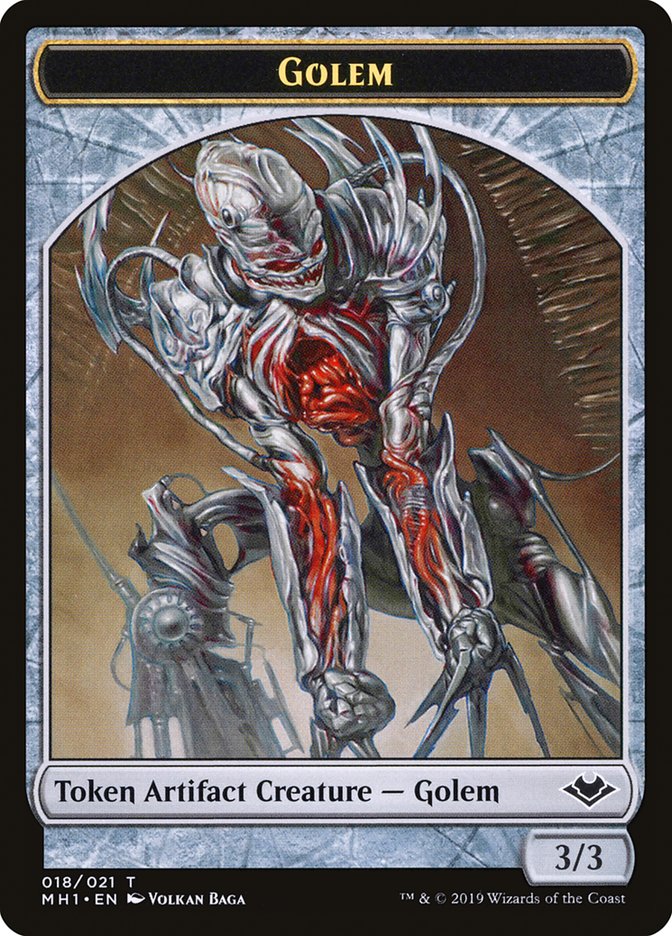 Goblin (010) // Golem (018) Double-sided Token [Modern Horizons Tokens] | Play N Trade Winnipeg