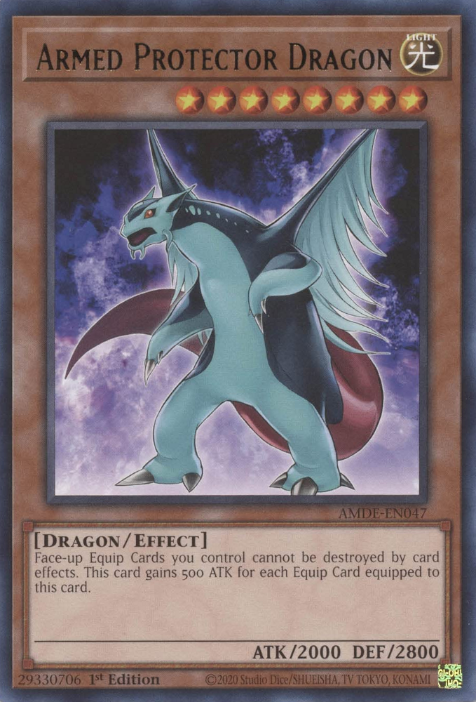 Armed Protector Dragon [AMDE-EN047] Rare | Play N Trade Winnipeg