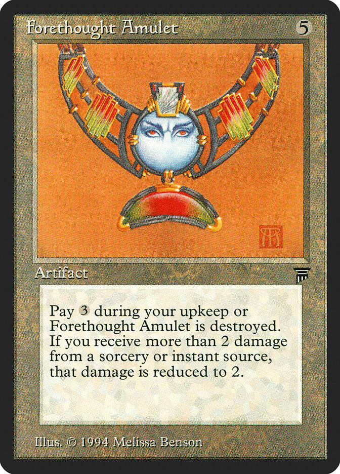 Forethought Amulet [Legends] | Play N Trade Winnipeg