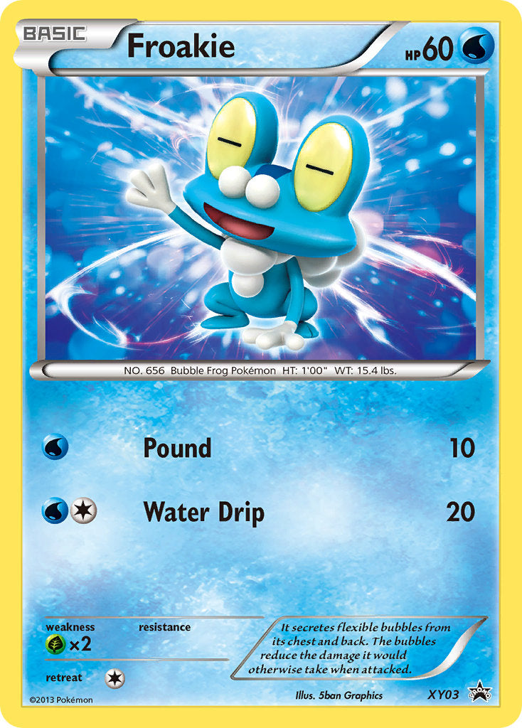 Froakie (XY03) [XY: Black Star Promos] | Play N Trade Winnipeg