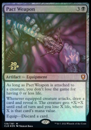 Pact Weapon [Commander Legends: Battle for Baldur's Gate Prerelease Promos] | Play N Trade Winnipeg