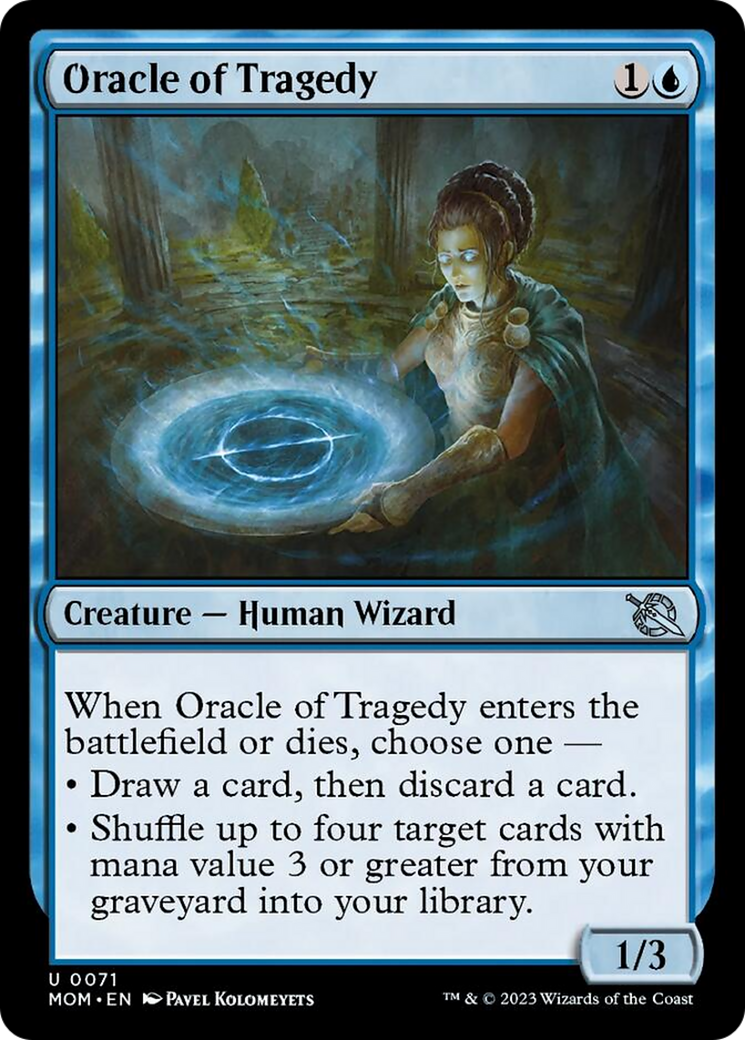 Oracle of Tragedy [March of the Machine] | Play N Trade Winnipeg