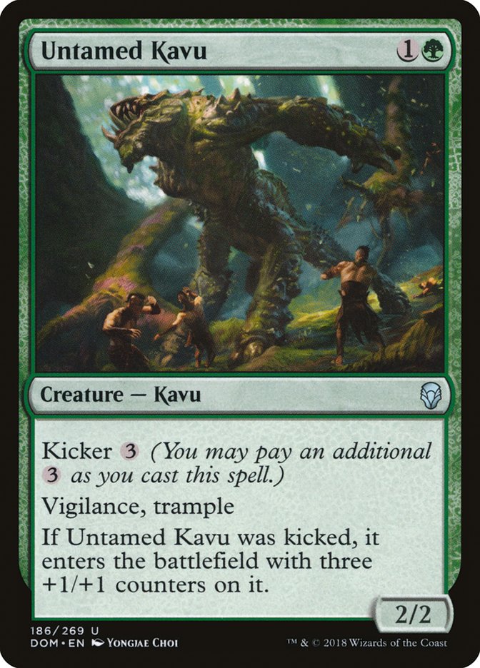 Untamed Kavu [Dominaria] | Play N Trade Winnipeg