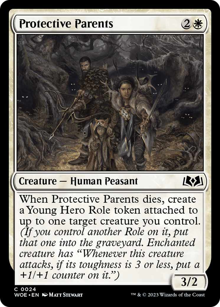 Protective Parents [Wilds of Eldraine] | Play N Trade Winnipeg