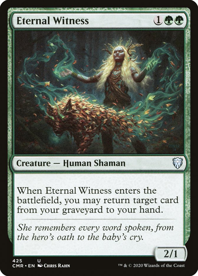 Eternal Witness [Commander Legends] | Play N Trade Winnipeg