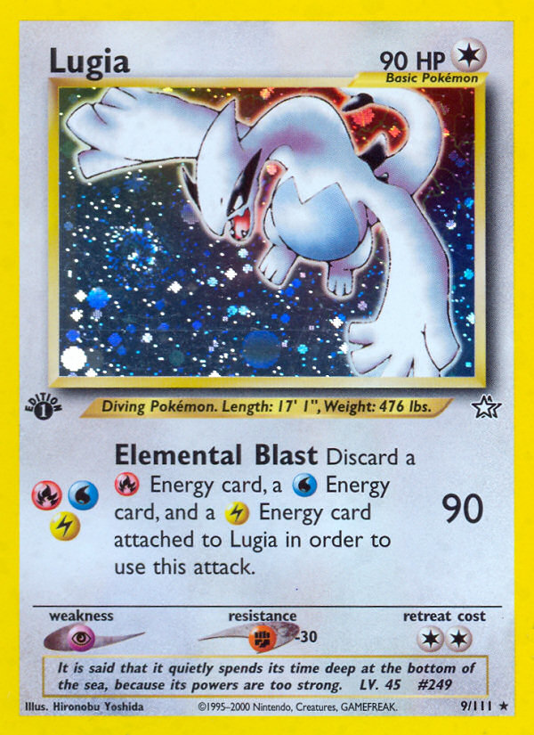 Lugia (9/111) [Neo Genesis 1st Edition] | Play N Trade Winnipeg