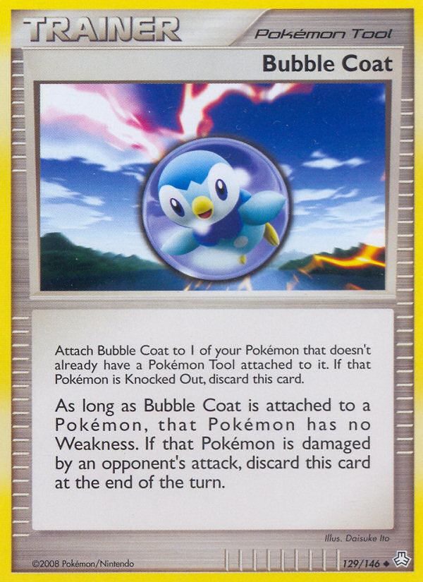 Bubble Coat (129/146) [Diamond & Pearl: Legends Awakened] | Play N Trade Winnipeg