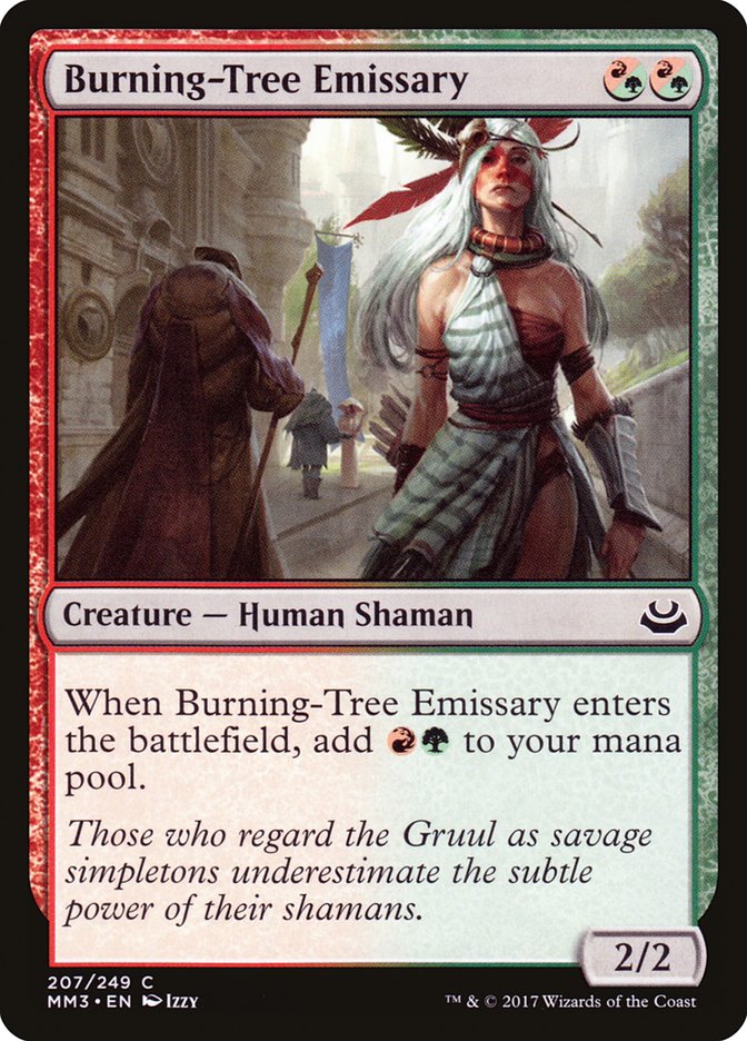 Burning-Tree Emissary [Modern Masters 2017] | Play N Trade Winnipeg