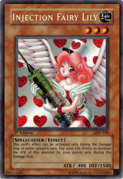Injection Fairy Lily [LOD-100] Secret Rare | Play N Trade Winnipeg