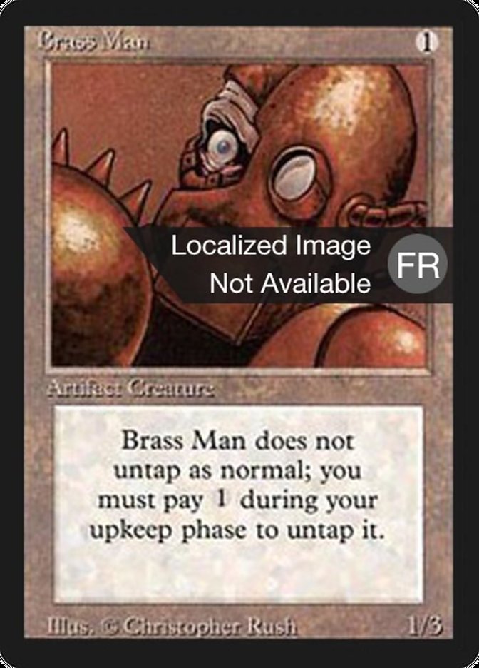 Brass Man [Foreign Black Border] | Play N Trade Winnipeg