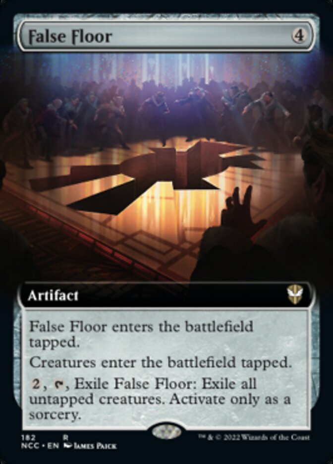False Floor (Extended Art) [Streets of New Capenna Commander] | Play N Trade Winnipeg