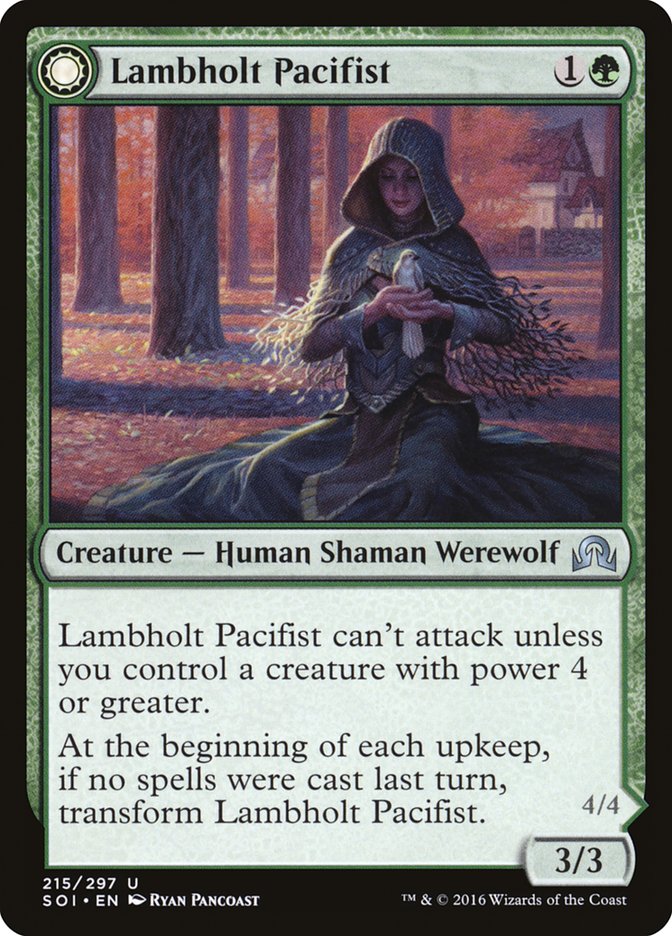 Lambholt Pacifist // Lambholt Butcher [Shadows over Innistrad] | Play N Trade Winnipeg