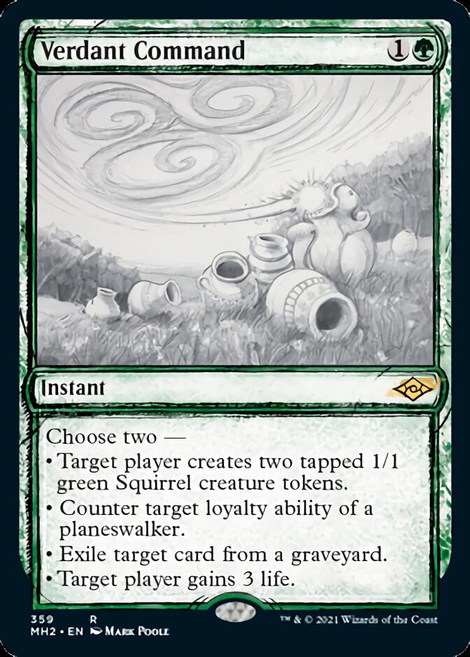 Verdant Command (Sketch) [Modern Horizons 2] | Play N Trade Winnipeg