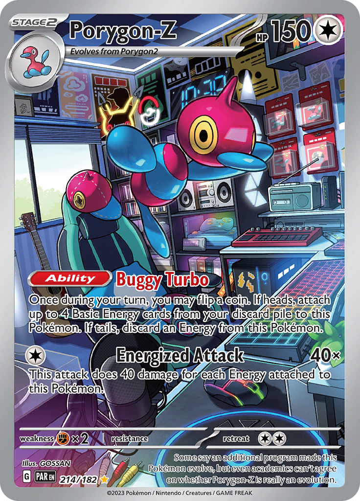 Porygon-Z (214/182) [Scarlet & Violet: Paradox Rift] | Play N Trade Winnipeg