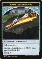 Stoneforged Blade // Germ Double-sided Token [Commander 2014 Tokens] | Play N Trade Winnipeg