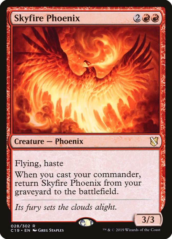 Skyfire Phoenix [Commander 2019] | Play N Trade Winnipeg