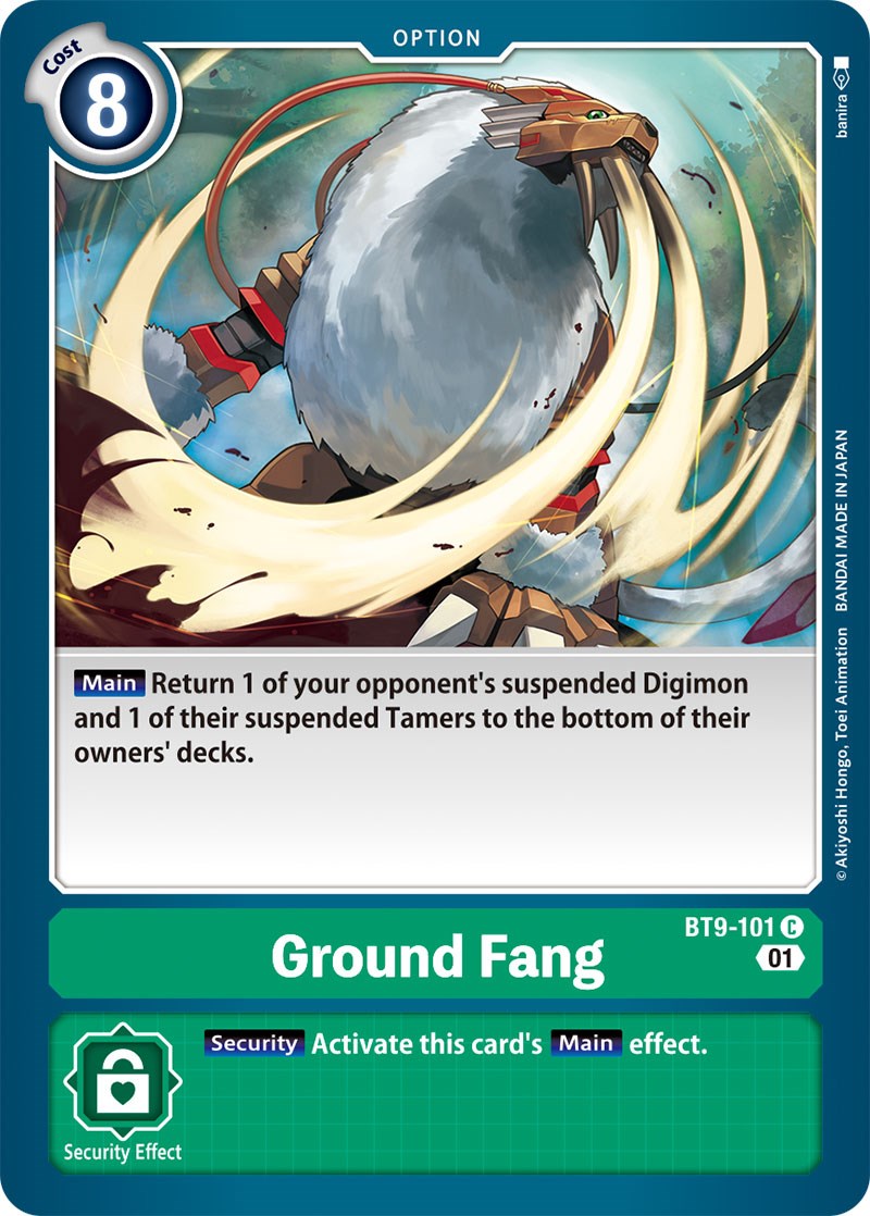 Ground Fang [BT9-101] [X Record] | Play N Trade Winnipeg