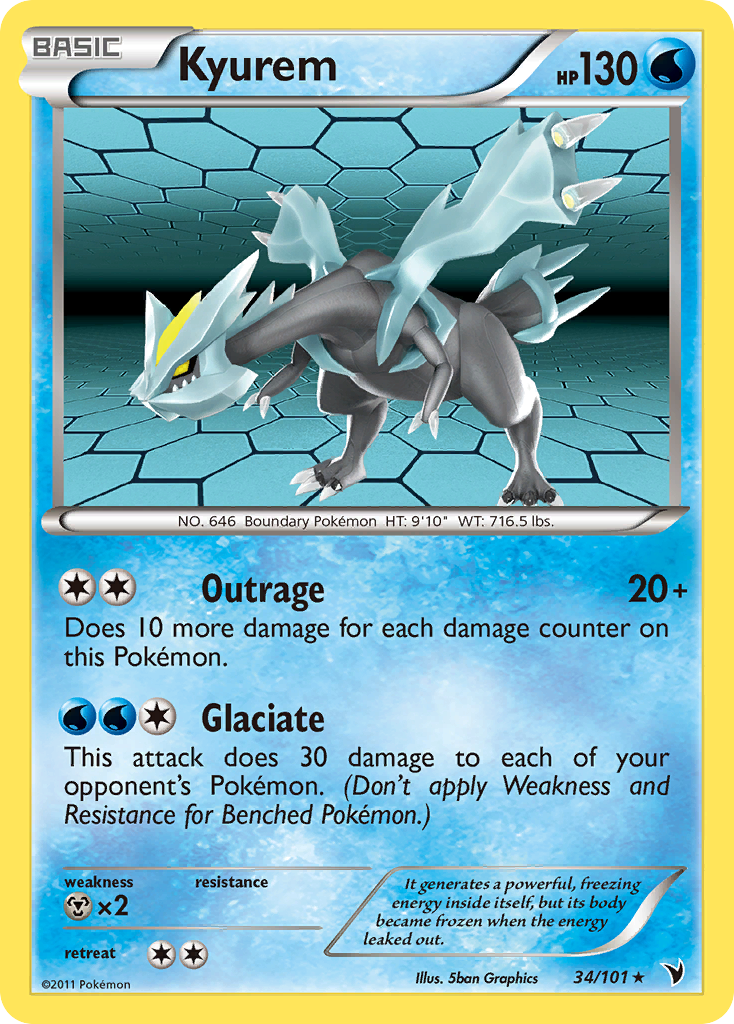 Kyurem (34/101) [Black & White: Noble Victories] | Play N Trade Winnipeg