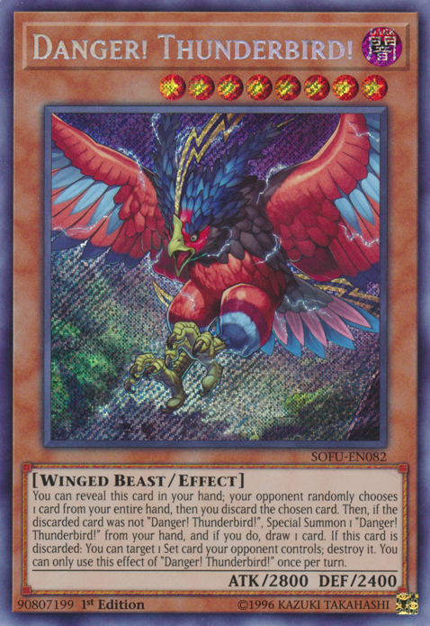 Danger! Thunderbird! [SOFU-EN082] Secret Rare | Play N Trade Winnipeg