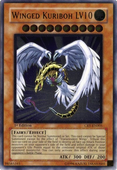 Winged Kuriboh LV10 [CRV-EN005] Ultimate Rare | Play N Trade Winnipeg