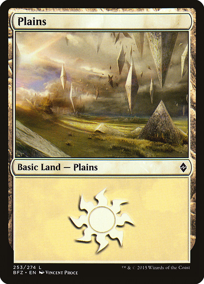 Plains (253a) [Battle for Zendikar] | Play N Trade Winnipeg