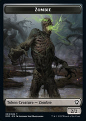 Soldier // Zombie Double-sided Token [Dominaria United Tokens] | Play N Trade Winnipeg